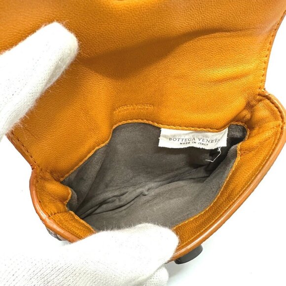 BOTTEGA VENETA Embossed turn lock Small item storage pouch mini Pouch - Picture 8 of 9